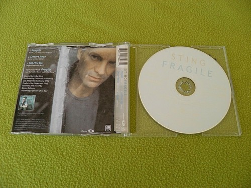 Sting - Fragile - 4xTracks - Enhanced RARE Israel Promo CD NM Unreleased Track - Picture 2 of 2