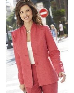 raspberry blazer womens