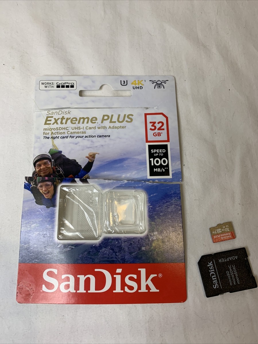 SanDisk Micro SDHC カードExtreme PLUS 32GB SanDisk Extreme PLUS 32GB SD USH-I Memory Card : Target