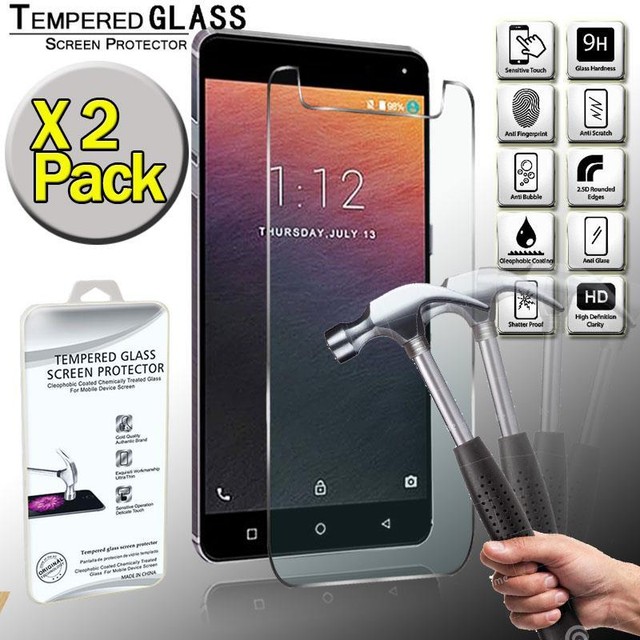 2 Pack Real Tempered Glass Screen Protector Cover For XGODY Y19 eBay