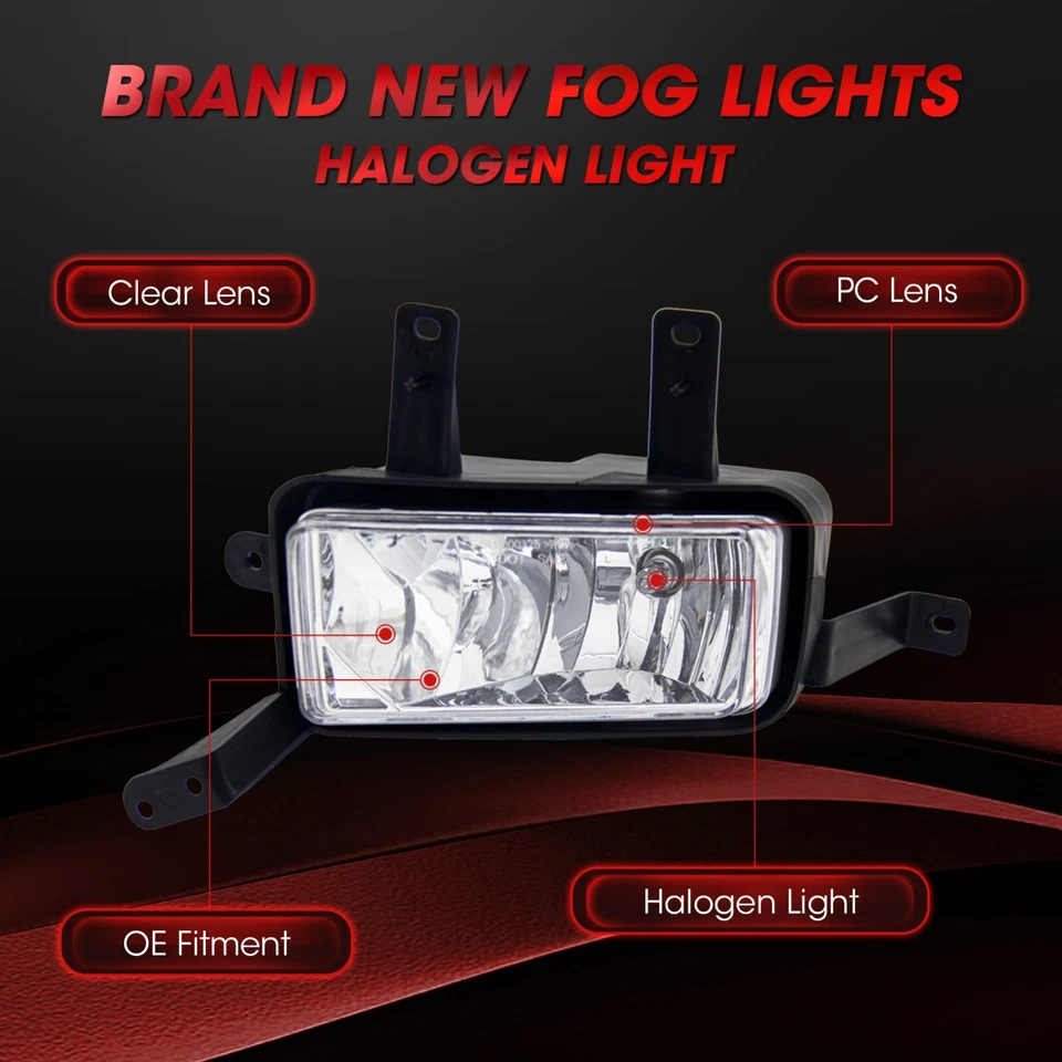 Luz antiniebla apta para Chevy Tahoe 2015-2020/Suburban 2015-2020/Suburban 3500HD 16-19 Foto 3 de 4