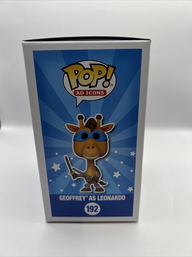 Funko TMNT Ninja Turtles Geoffrey as Leonardo #192 Toys R Us Exclusive - Picture 4 of 10