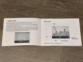 Karnov Instruction Manual Only Nintendo Nes Authentic