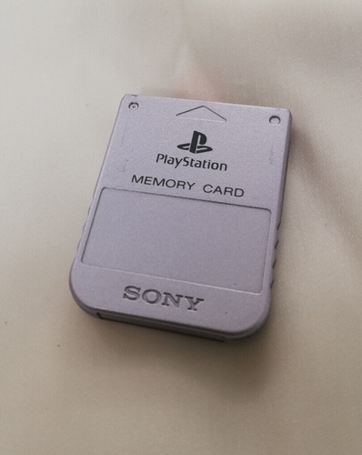 Sony PlayStation OEM Official PS1 PSX Memory Card SCPH-1020 BLACK Sony PlayStation OEM Official PS1 PSX Memory Card SCPH-1020 BLACK