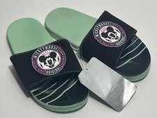 Walt Disney Disneyland Mickey Mouse Kids Boys Girls Slippers Slide Size 13/1