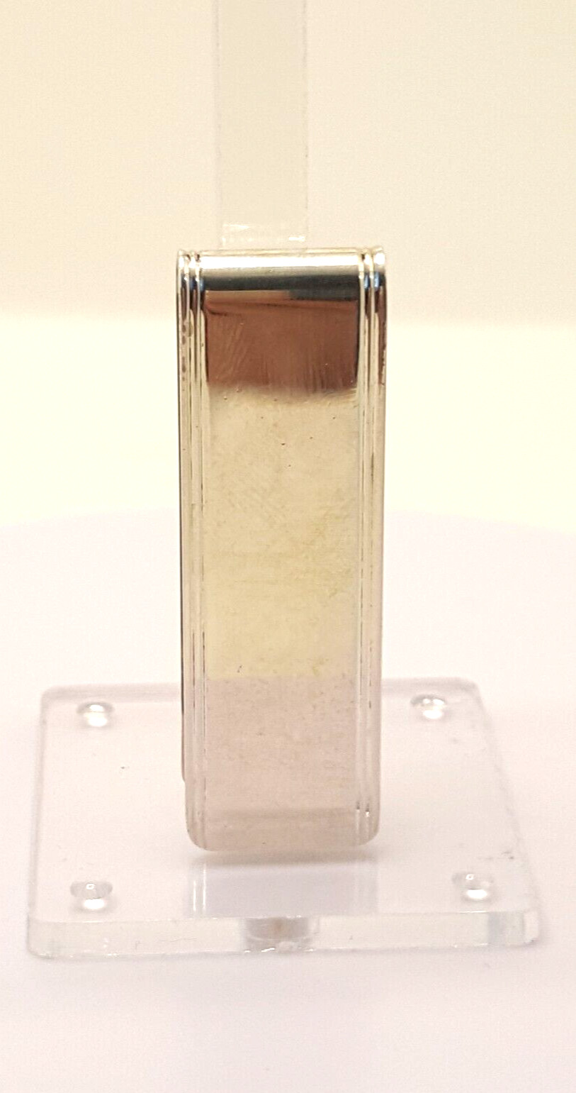 Fully UK Hallmarked Solid Silver Money Clip 925 S… - image 2