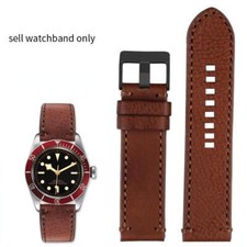 Leather Watch Strap for Tudor Black Bay 22mm 23mm Band Retro Classic Replacement