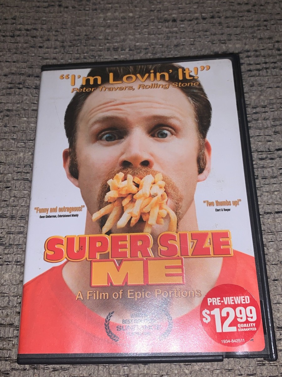 Super Size Me DVD 2004 Sundance Film Festival Winner Documentary