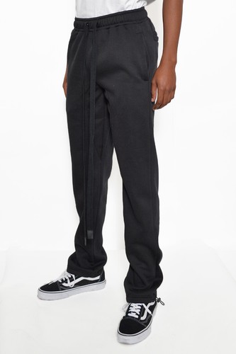 Unisex solide Laufhose Reißverschluss Knöchel und Baumwolle Lounge Loungewear Jogginghose - Bild 31 von 117