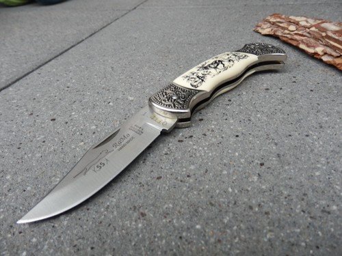 RaMo-Rainer Morsbach Solingen K55K Jagd Sammler Taschenmesser Handmade rostfrei. - Bild 9 von 11