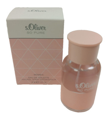 s. Oliver So Pure Women. Eau de Toilette natural Spray. 30 ml. Neu.