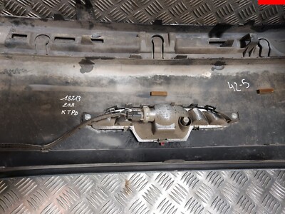 Pare-choc Arrière D'origine PEUGEOT 208 I (phase 1) - Occasion, état Correct, Référence 9676505677