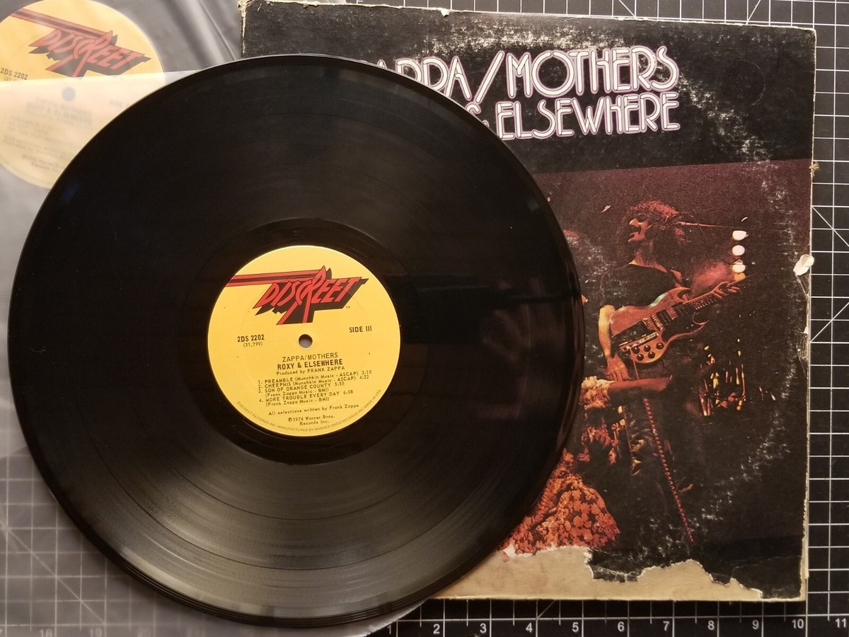 FRANK ZAPPA & THE MOTHERS Roxy & Elsewhere 2LPs 1974 1ST