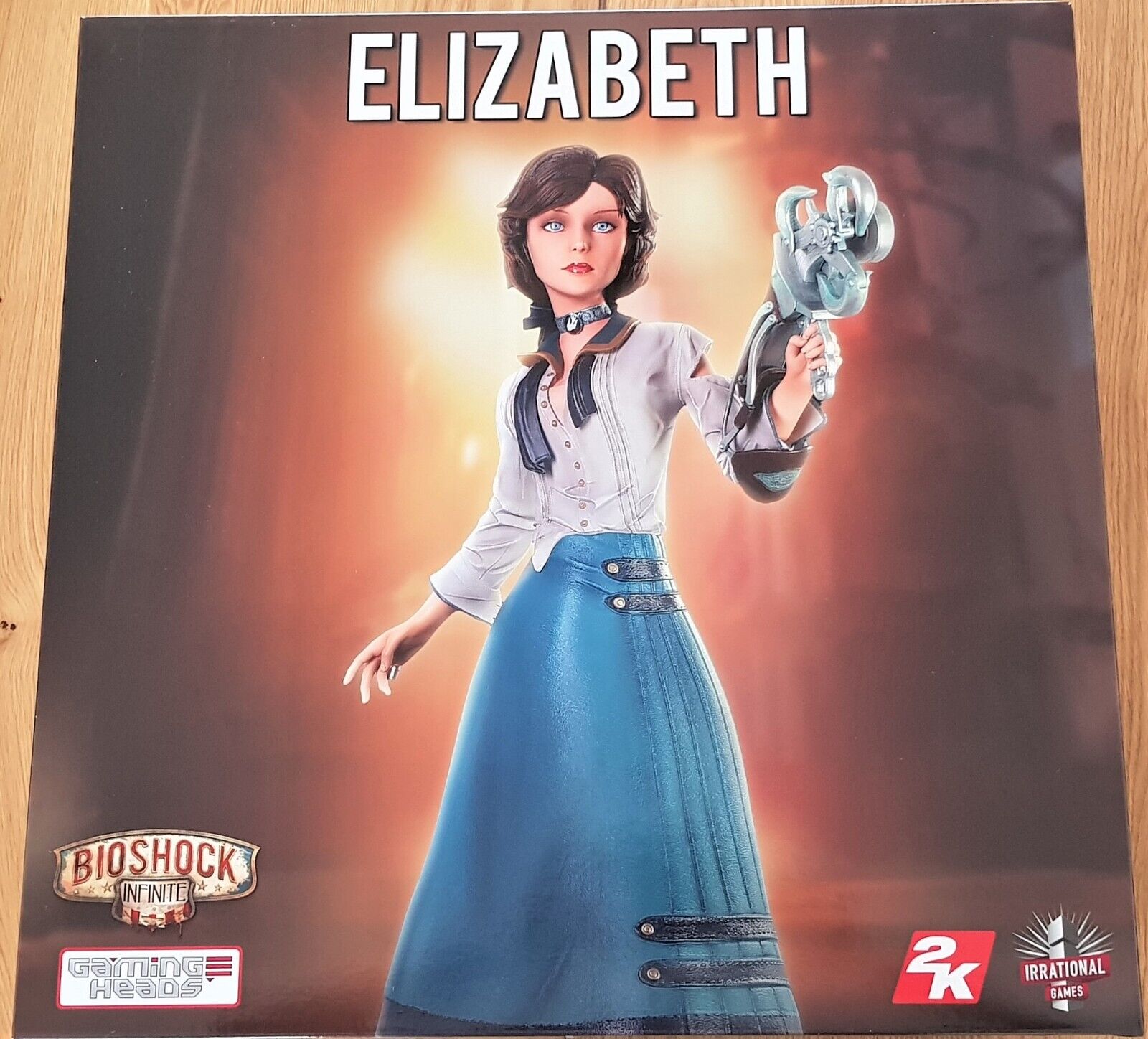 Bioshock Infinite Statue Elizabeth Gaming Heads Game Figure 18 RARE