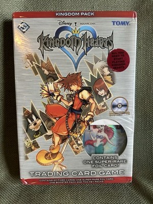 2007 Kingdom Hearts Kingdom Pack Trading Card Game Tomy Ariel Factory Sealed