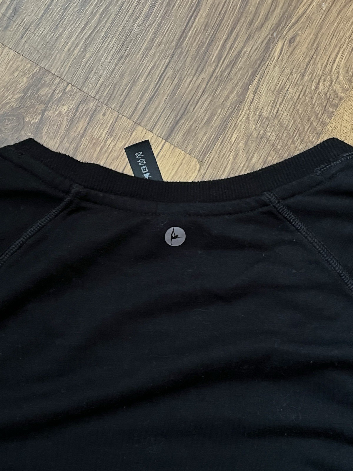 90 Degree by Reflex Women’s Black Long Sleeve Shirt Size L Stretch