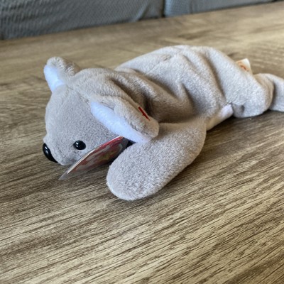 Ty Mel The Koala Beanie Baby 1996 New With Tags Grey/White