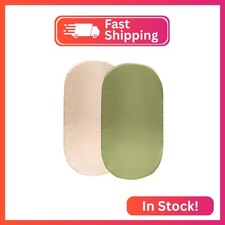 SiinvdaBZX Satin Bassinet Sheet Set 2 Pcs, Silky Soft Fitted Bassinet Sheets for