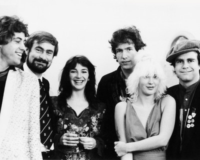 Bob Geldof Kate Bush Elton Tom Robinson Paula Yates 24x30 inch poster 1970's era