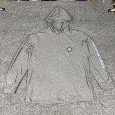 Vineyard Vines Hoodie Grey Size Large no Drawstring