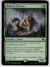 Bedrock Tortoise Foil 176 LCI R The Lost Caverns of Ixalan MTG