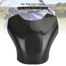 Real Carbon Fiber Tank Cover Fairing For Yamaha YZF-R1 2009-2014 Carbon