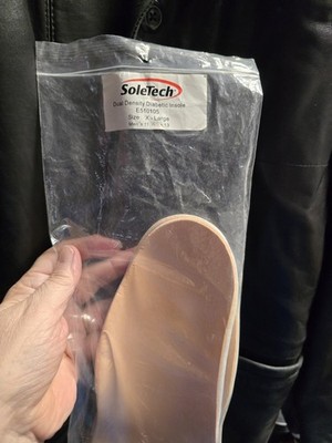 Soletech Dual Density Diabetic Insoles XL 11.5 -13 NIP  E510105.  One Pair  T124