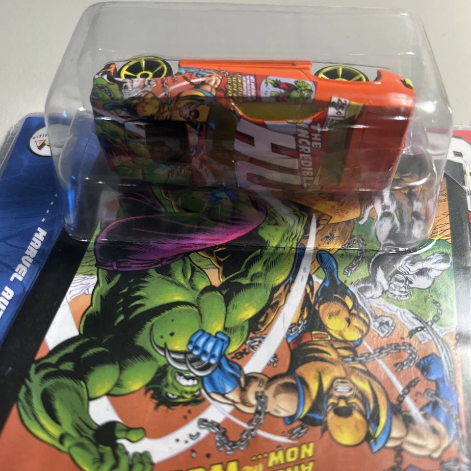 The Incredible Hulk and Wolverine- MGA Marvel Authentics Die Cast Series Car New - Image 4 of 4