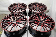 Kudo Racing Menace 18x8 5x114.3 Red Black Wheels Rims Honda Civic Accord Camry Kudo Racing Menace 18x8 5x114.3 Red Black Wheels Rims Honda Civic Accord Camry