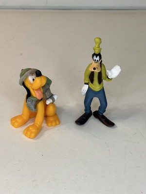 Disney Goofy And Pluto 3'' PVC Figure Collectible Disneyland