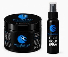 Diversified Hair Fiber Hold Spray Hair Pomade Bundle