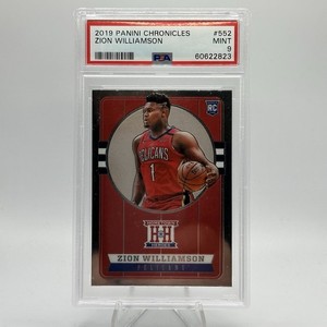 Zion Williamson 2019 Panini Chronicles Hometown Heroes RC PSA 9