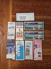 Lot Of 9 New Mexico State And City Road Maps Mix Of VTG  & Modern 1989-2010
