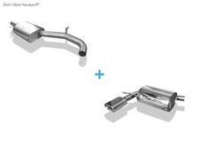 Fox Komplettanlage ab Kat Audi A3 8P quattro Sportback 160x80mm flachoval