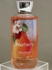 BATH  BODY WORKS Pearberry Shower Gel 10 oz Discontinued BBW NEW