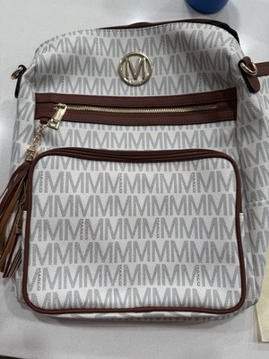 Marco MFK Collection Leather Backpack With Crossbody Small Purse