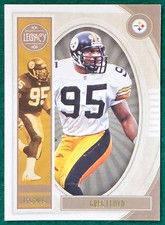 Greg Lloyd - 2019 Panini Legacy #114 - Pittsburgh Steelers Legends Football Card