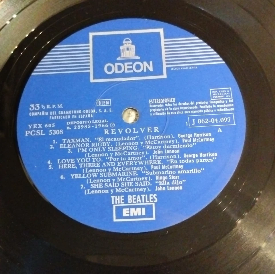 Beatles Revolver LP, foto 3 de 4