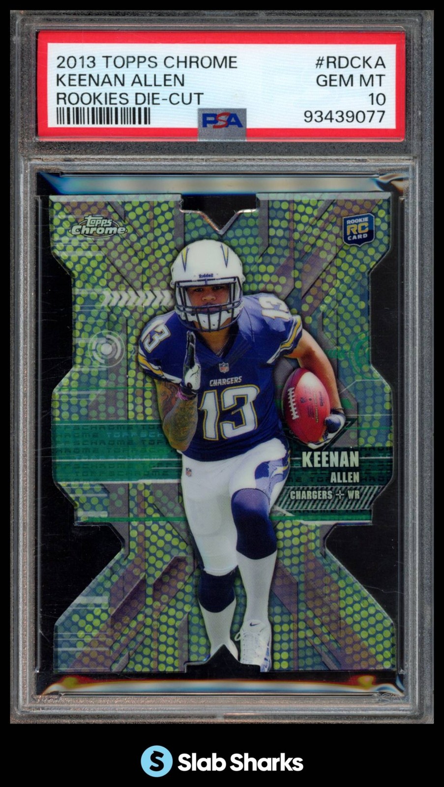 Keenan Allen Topps Chrome Rookies Die-Cut #RDCKA Base