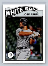 2021 Topps UK Edition #SR-8 Jose Abreu 1978-79 Redux Chicago White Sox C75