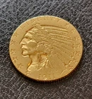 US Gold $5 Indian Head Half Eagle XF Condition 1911 Beautiful Coin