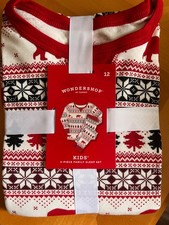 NWT Wondershop Kids' Pajama Set Size 12