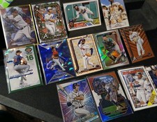 Refractors, Inserts, Serial, Base Atlanta Braves 50 Card Lot. All Cards Pictured
