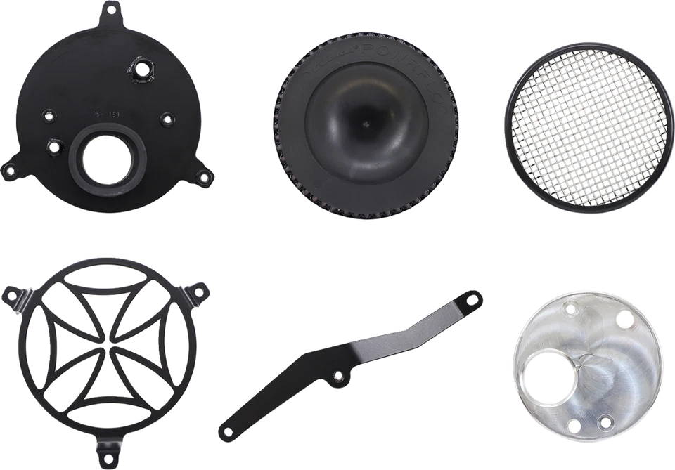 Kit de filtro de aire COBRA 06-0119-02B-SB - negro 11-20 Honda VT750C Shadow Aero Foto 4 de 4