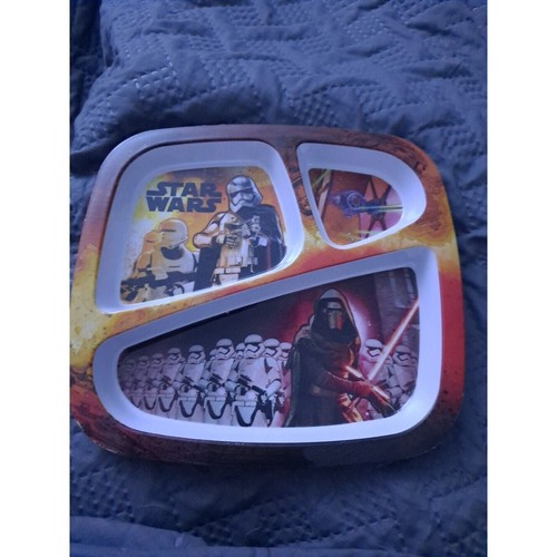 Plato Bandeja Niños Divididos Star Wars El Despertar de la Fuerza - Imagen 5 de 6