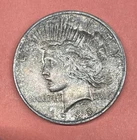 1923 Peace Dollar $1 Silver Coin Circulated - Free Shipping
