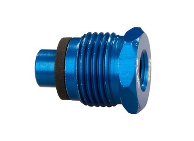 BRAND NEW.  B&B Molders Check Valve Test Plug, Blue  94192