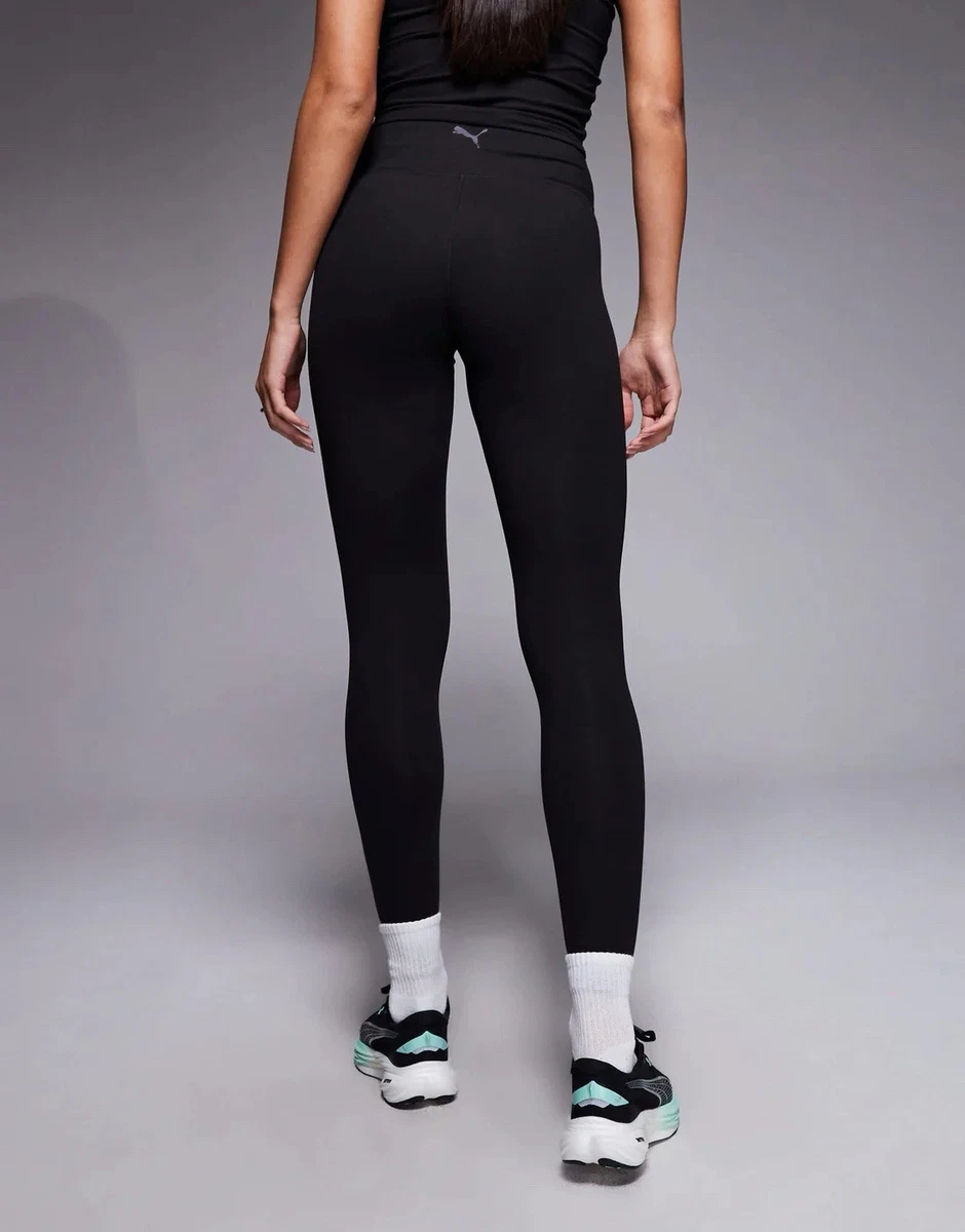 PUMA Evolve Training Leggings In Black Size S UK10 Brand New