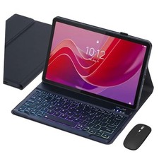 Keyboard Case for Lenovo Tab M11/Tab K11 LTE 2024 11 Inch Black