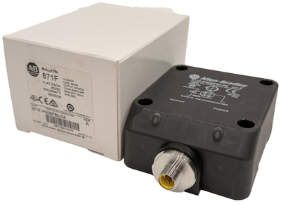 #ad ALLEN BRADLEY 871F P50BP80 D4 SER. A PROXIMITY SENSOR 871FP50BP80D4 NEW SURPLUS $150.00